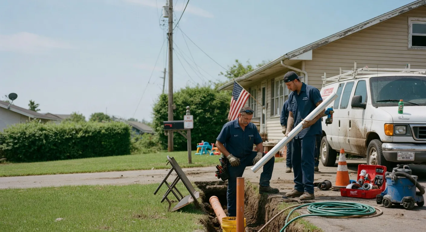 Drain Cleaning in Sandoval, IL near me